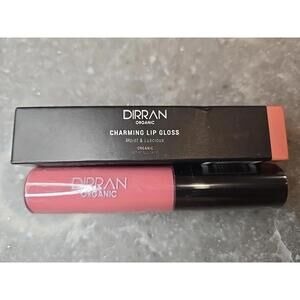 DIRRAN, Charming Lip Gloss, Certified 90% Organic